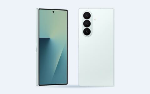 Galaxy Z Fold7, back and front