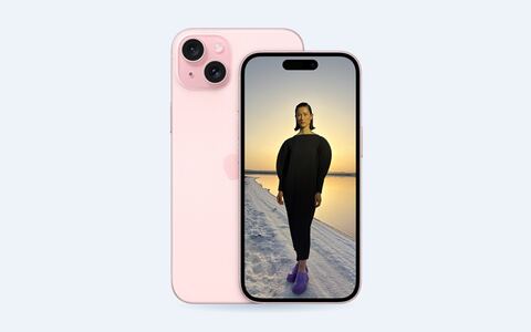 iPhone 15, back and front