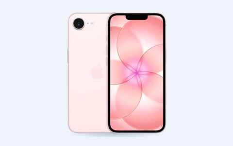 iPhone 17e, back and front